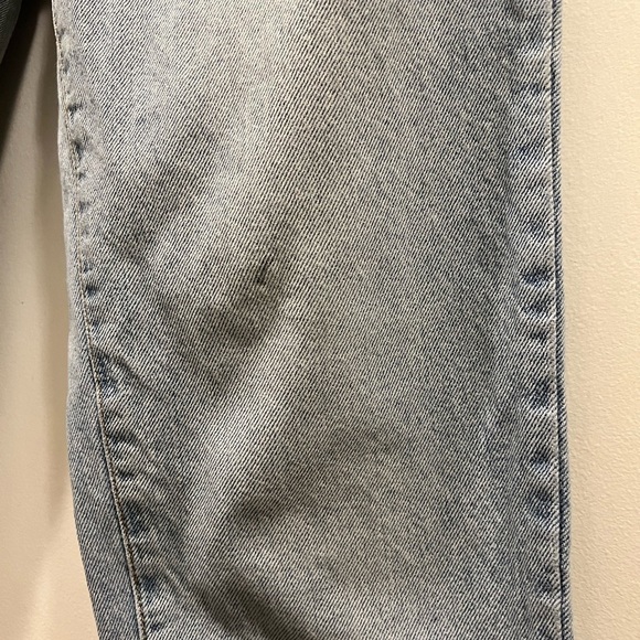 J GALT BRANDY MELVILLE Straight Leg Raw Hem Jeans M - Picture 6 of 10